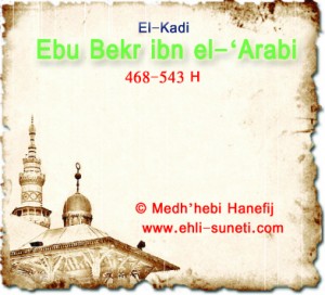 Ebu Bekr ibn el-Arabi el-Maliki